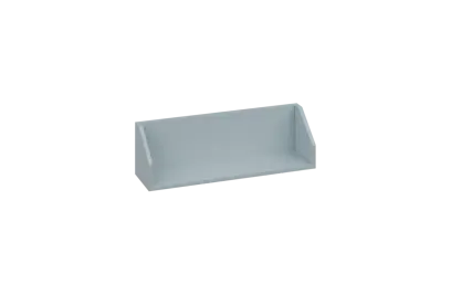 CPA 1 - 80 police na zeď, deska 18 mm, 240x800x240, šedá